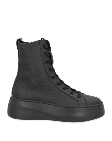 Shop Vic Matie Vic Matiē Woman Sneakers Black Size 8 Leather