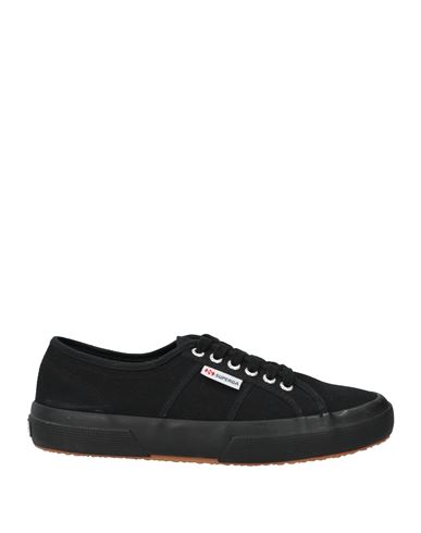 Shop Superga Man Sneakers Black Size 9 Textile Fibers