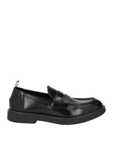 Shop Sturlini Man Loafers Black Size 9 Leather