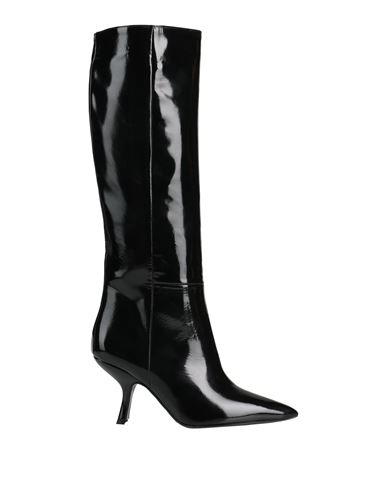 Shop Marc Ellis Woman Boot Black Size 8 Leather