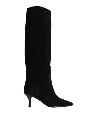 Shop Casadei Woman Boot Black Size 8 Leather