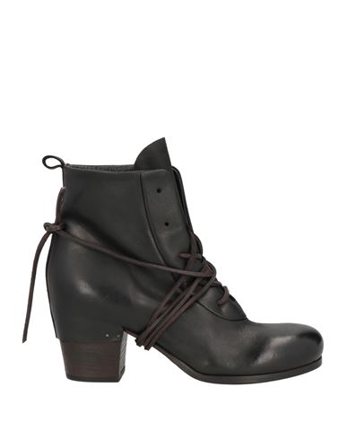 Elena Iachi Woman Ankle Boots Black Size 10 Leather