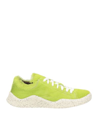 Collection Privèe Collection Privēe? Woman Sneakers Acid Green Size 8 Cow Leather