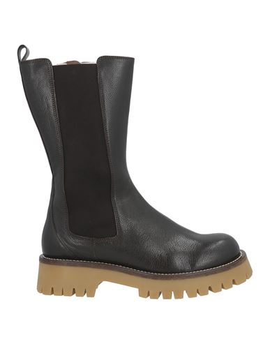Shop Billi Bi Copenhagen Woman Ankle Boots Dark Brown Size 10 Leather