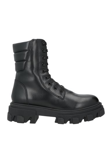 Gia Borghini Woman Ankle Boots Black Size 7.5 Leather