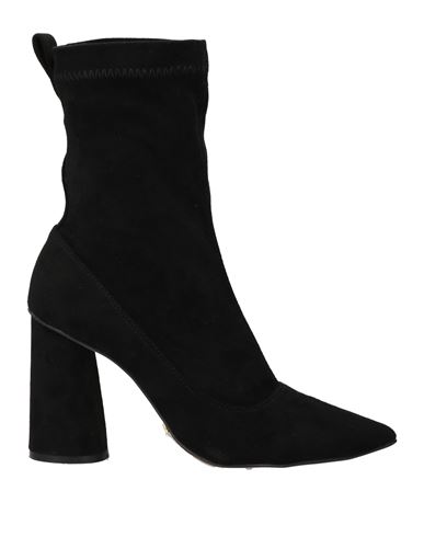 Shop Cecconello Woman Ankle Boots Black Size 6 Textile Fibers