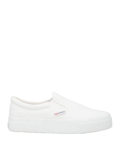 Superga Woman Sneakers White Size 6 Textile Fibers In White