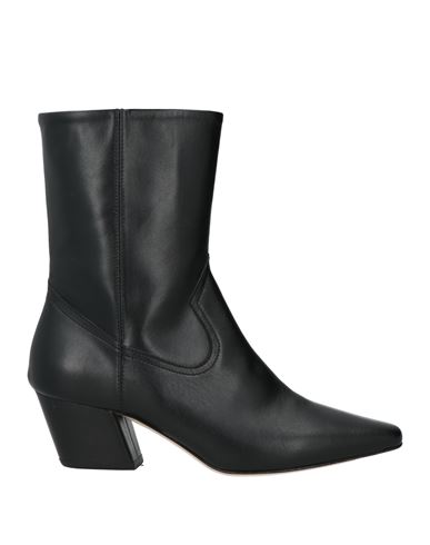 Jorgeenah Woman Ankle Boots Black Size 6 Leather