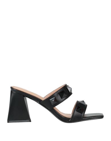 Shop Francesco Milano Woman Sandals Black Size 7 Leather