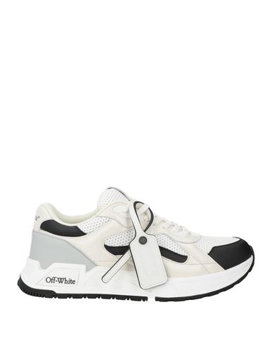 Shop Off-white Man Sneakers Ivory Size 6 Leather