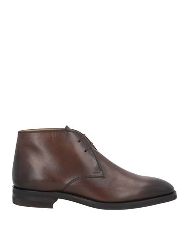 Shop Bally Man Ankle Boots Dark Brown Size 8.5 Calfskin