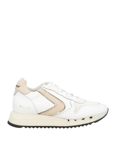 Valsport Woman Sneakers White Size 5 Leather, Textile Fibers