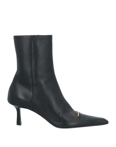 Alexander Wang Woman Ankle Boots Black Size 8 Leather