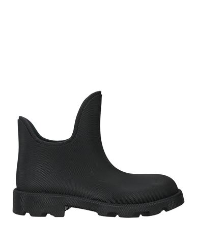 Shop Burberry Man Ankle Boots Black Size 9 Rubber