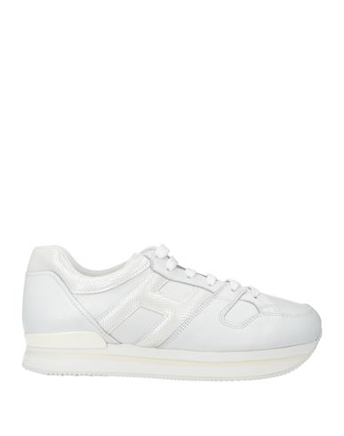 Shop Hogan Woman Sneakers White Size 7 Leather