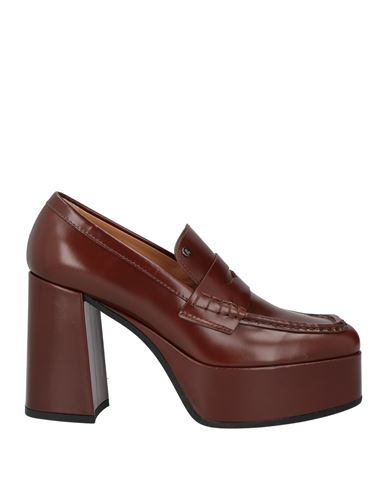 Loriblu Woman Loafers Brown Size 6 Leather
