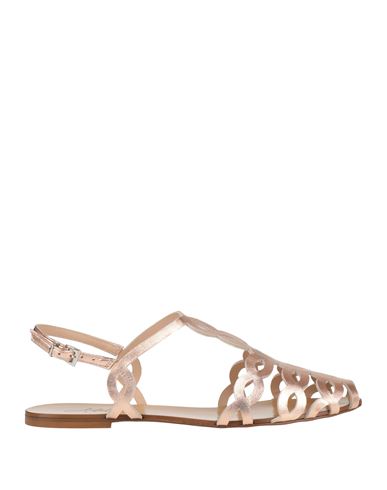 Shop Adelia Woman Sandals Rose Gold Size 8 Leather