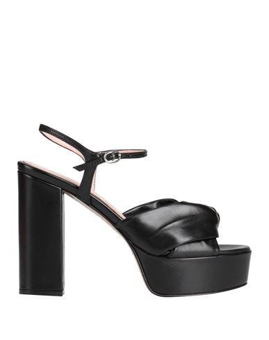 Shop Adelia Woman Sandals Black Size 7 Leather