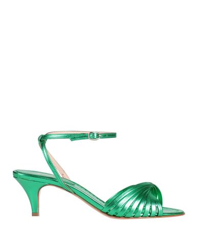 Shop Adelia Woman Sandals Green Size 8 Leather
