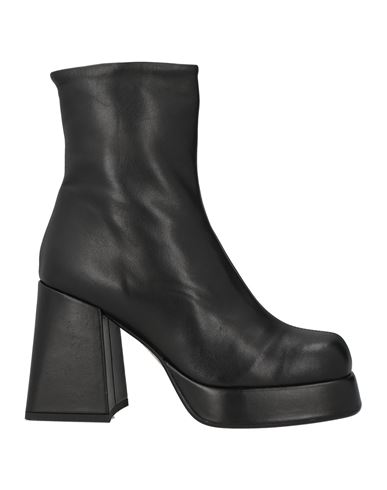 Shop Louisa Woman Ankle Boots Black Size 8 Calfskin