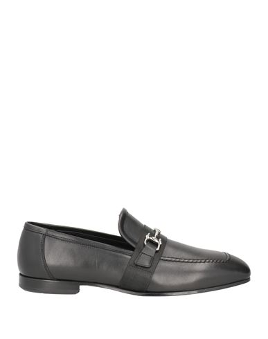 Shop Mich Simon Man Loafers Black Size 9 Calfskin