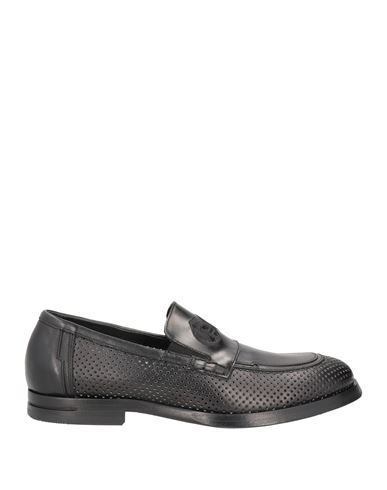Shop Giovanni Conti Man Loafers Black Size 9 Calfskin