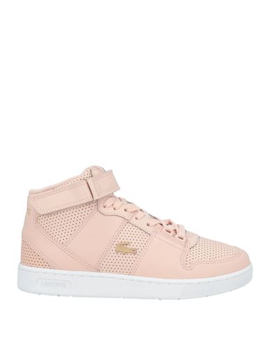 Lacoste Woman Sneakers Blush Size 6 Leather, Textile Fibers In Pink