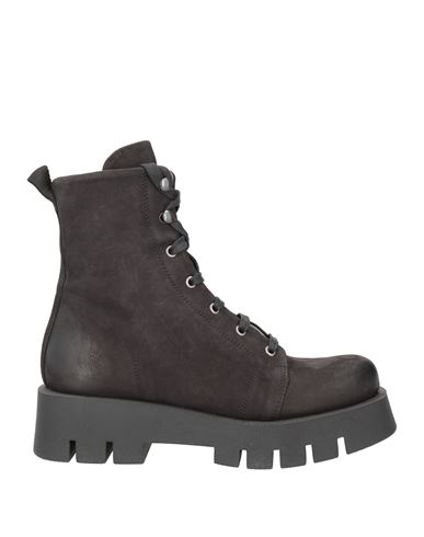 Shop Patrizia Bonfanti Woman Ankle Boots Black Size 8 Leather