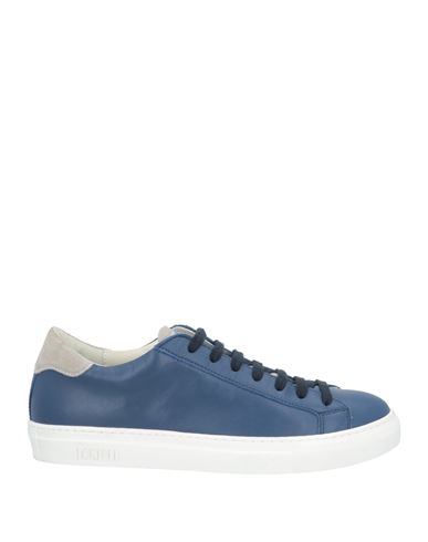 Shop Loriblu Woman Sneakers Blue Size 10 Calfskin