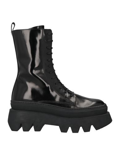 Shop Loriblu Woman Ankle Boots Black Size 10 Leather