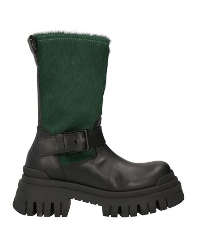 Shop Mich Simon Woman Ankle Boots Black Size 8 Leather
