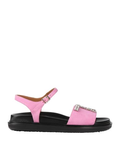 Shop Marni Woman Sandals Pink Size 7 Leather