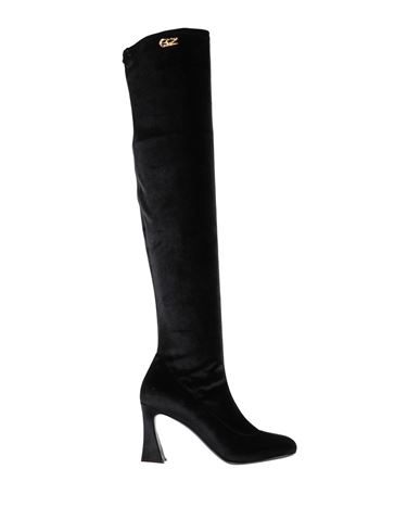 Giuseppe Zanotti Woman Boot Black Size 8 Textile Fibers