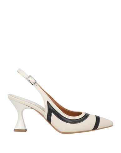 Shop Doop Woman Pumps Ivory Size 8 Leather In White
