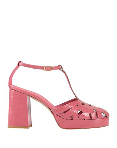 Shop Bruno Premi Woman Sandals Pink Size 10 Leather