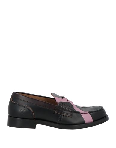 Shop College Woman Loafers Black Size 6 Leather