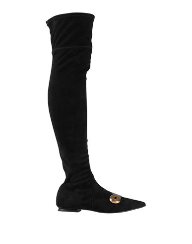 Shop Fabi Woman Boot Black Size 7 Leather