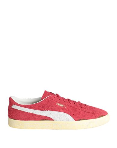 Shop Puma Suede Vtg Neverworn Iii Man Sneakers Garnet Size 9 Leather In Red