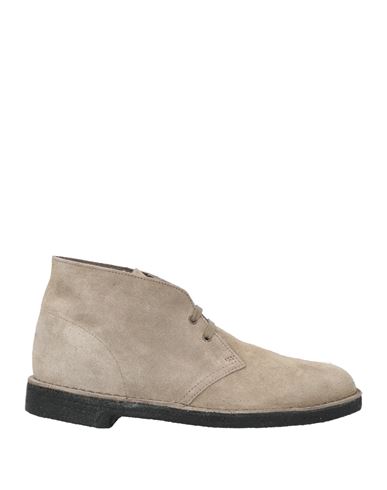 Shop Clarks Originals Man Ankle Boots Light Grey Size 11.5 Leather