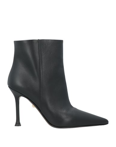 Shop Alevì Milano Aleví Milano Woman Ankle Boots Black Size 8 Leather
