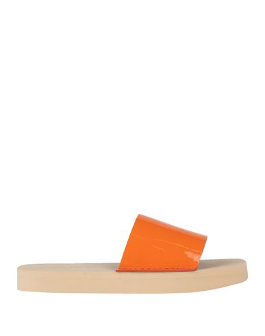 Shop Proenza Schouler Woman Sandals Orange Size 7 Calfskin
