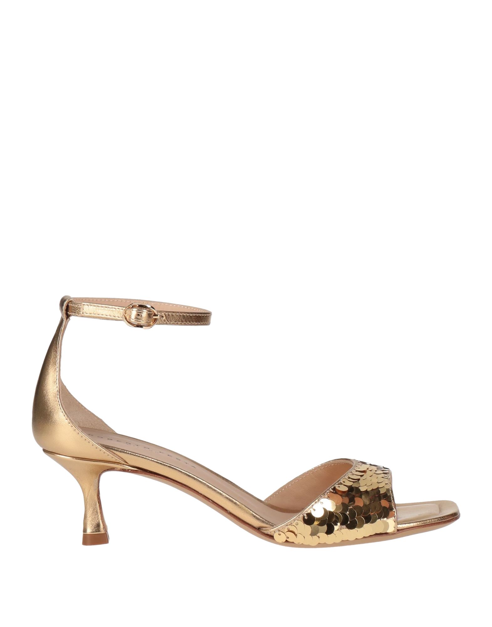 ジャンヴィトロッシ ラインストーン装飾ブロックヒール ミュール  