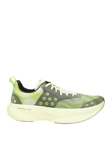 Brandblack Man Sneakers Acid Green Size 9 Textile Fibers In Multi