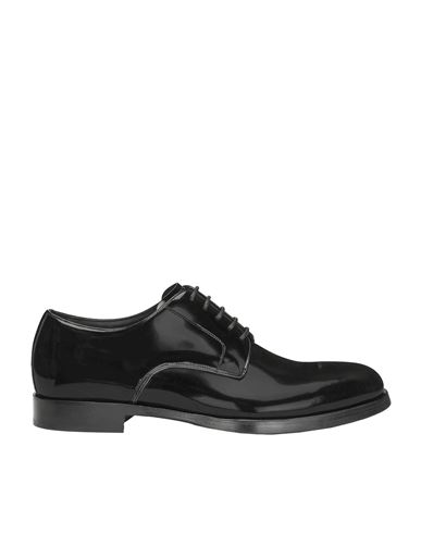 Dolce & Gabbana Dolce E Gabbana Lace Up Man Lace-up Shoes Black Size 8.5 Leather