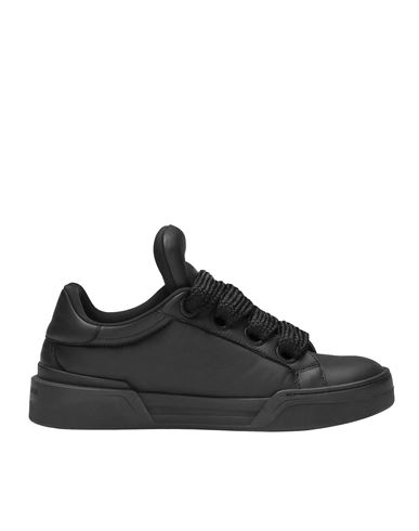 Dolce & Gabbana Dolce E Gabbana Sneakers Man Sneakers Black Size 9 Leather
