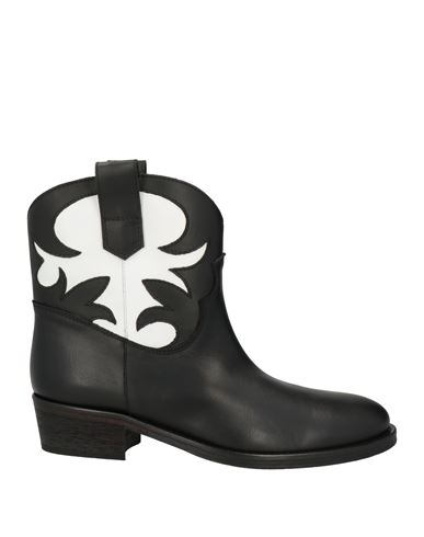 Shop Via Roma 15 Woman Ankle Boots Black Size 8 Leather