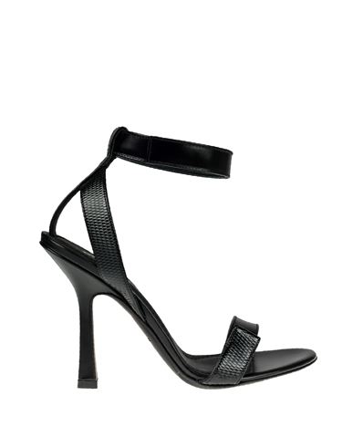 Shop Dsquared2 Leather Sandals Woman Sandals Black Size 8 Leather
