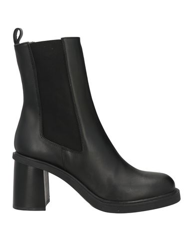 Janet & Janet Woman Ankle Boots Black Size 8 Leather