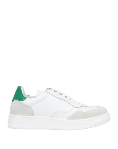 Shop Buscemi Man Sneakers White Size 9 Leather