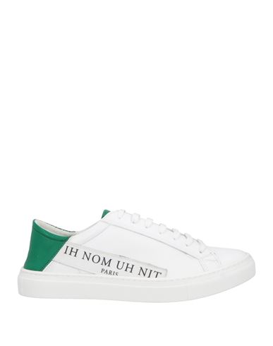 Shop Ih Nom Uh Nit Man Sneakers White Size 9 Leather